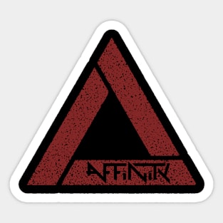 Affinity Rock Sticker